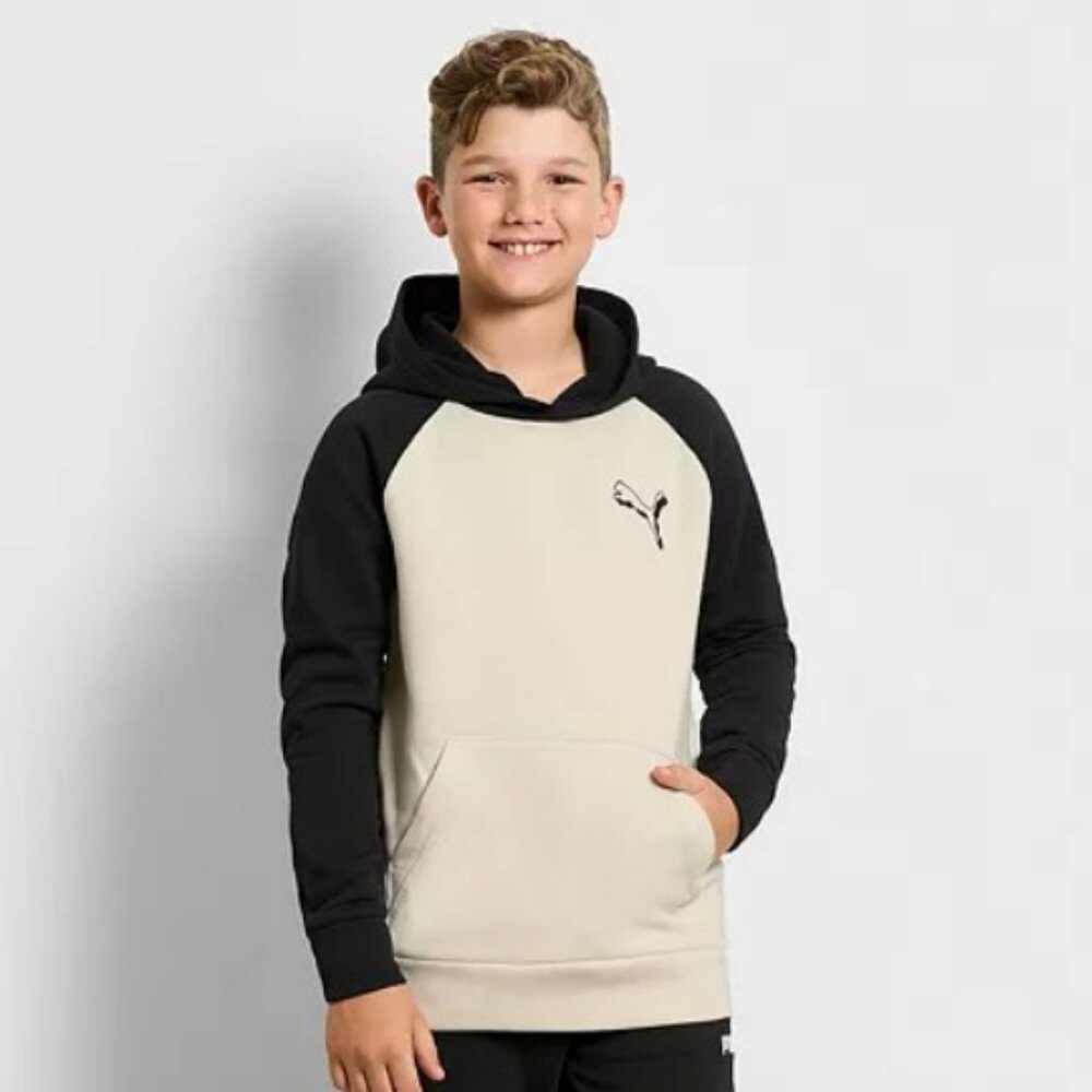 PUMA Big Kid Boys Long Sleeve Fleece Active Hoodie - Sz XL925077